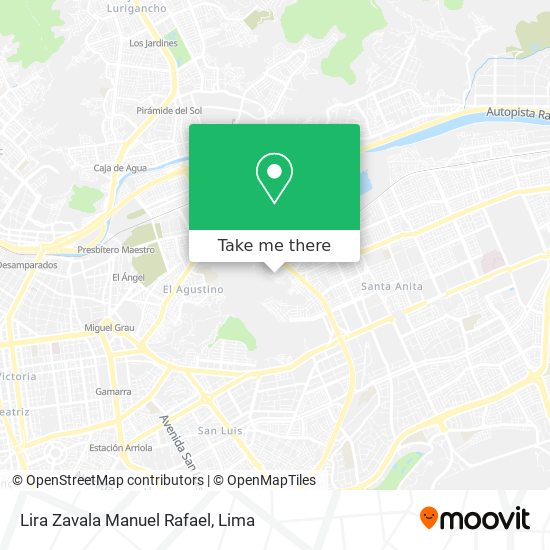 Lira Zavala Manuel Rafael map