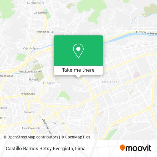 Mapa de Castillo Ramos Betsy Evergista