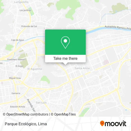 Mapa de Parque Ecológico