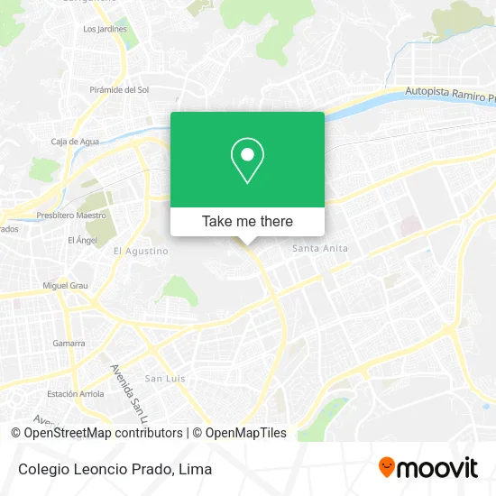 Mapa de Colegio Leoncio Prado