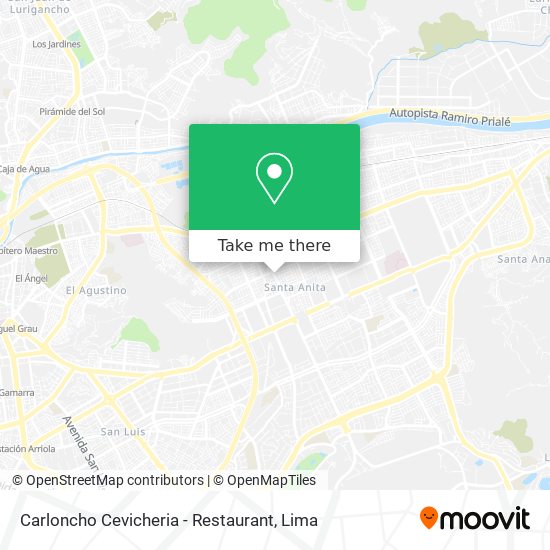 Carloncho Cevicheria - Restaurant map