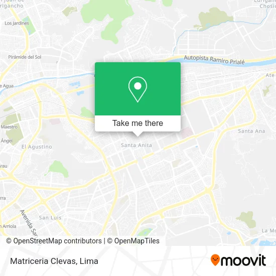 Mapa de Matriceria Clevas