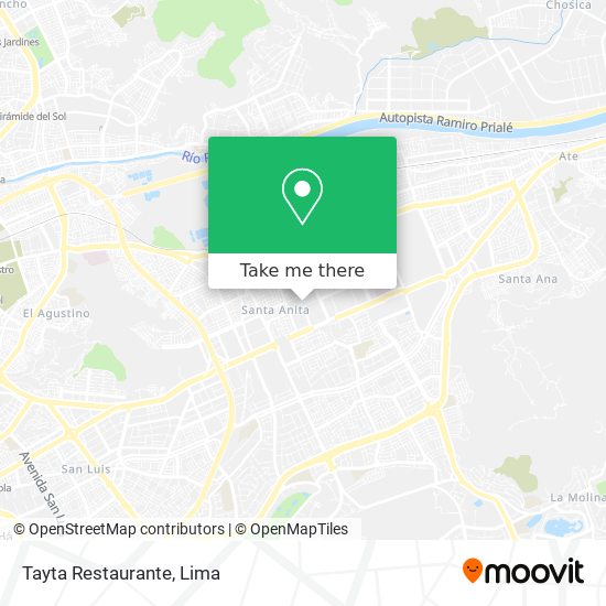 Tayta Restaurante map