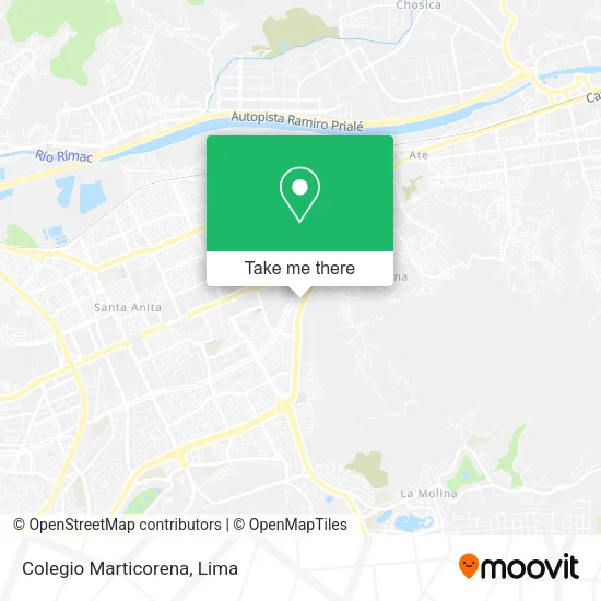 Mapa de Colegio Marticorena