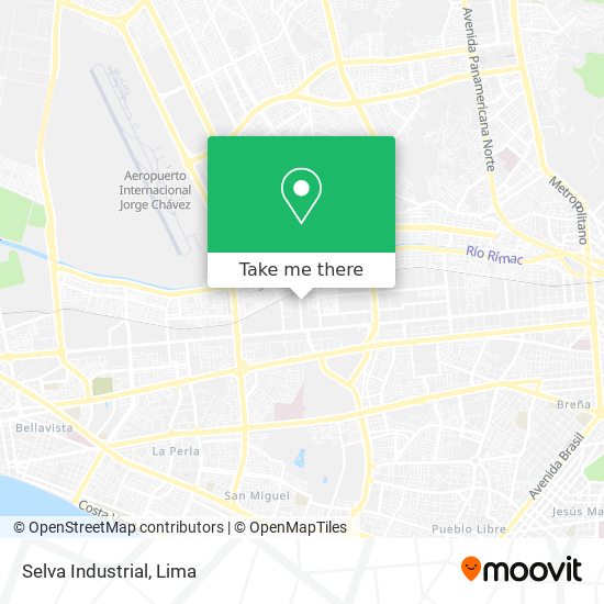 Selva Industrial map