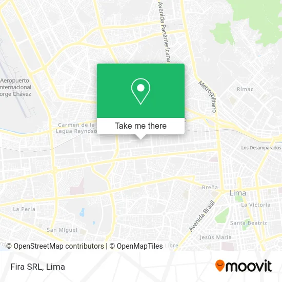 Fira SRL map