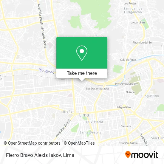 Fierro Bravo Alexis Iakov map