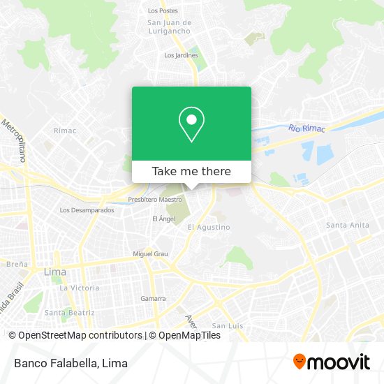 Banco Falabella map