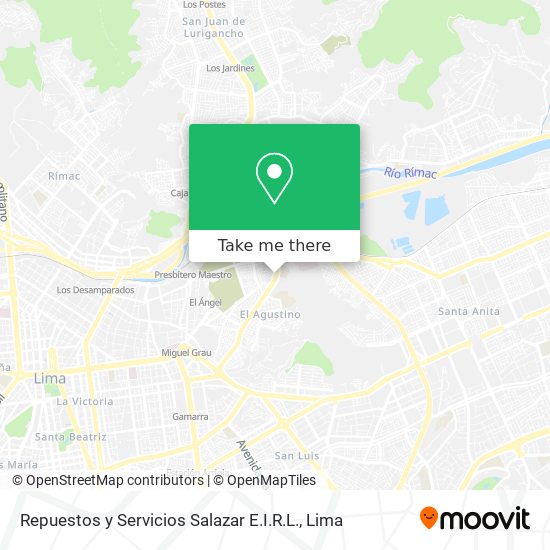 Repuestos y Servicios Salazar E.I.R.L. map