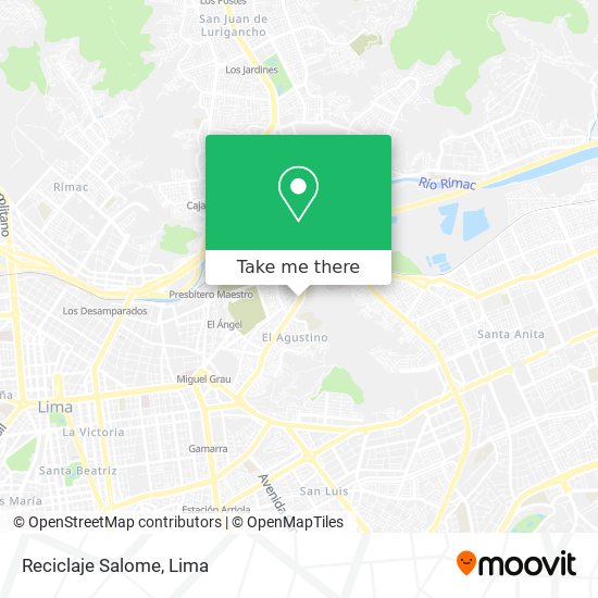 Mapa de Reciclaje Salome