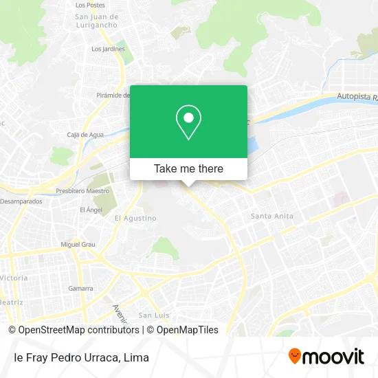 Mapa de Ie Fray Pedro Urraca