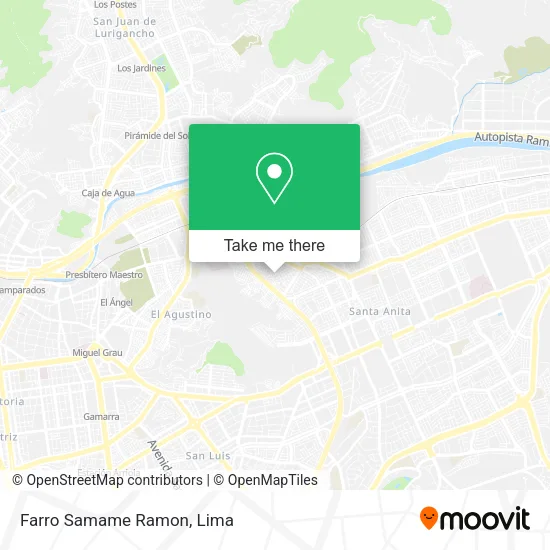 Mapa de Farro Samame Ramon