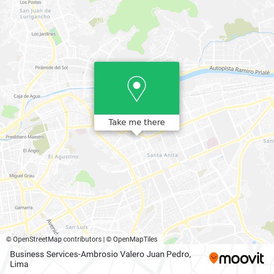 Mapa de Business Services-Ambrosio Valero Juan Pedro