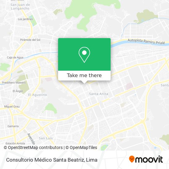 Consultorio Médico Santa Beatriz map