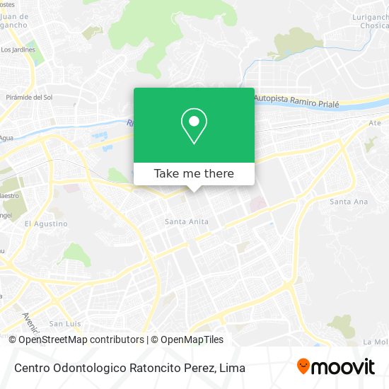Centro Odontologico Ratoncito Perez map