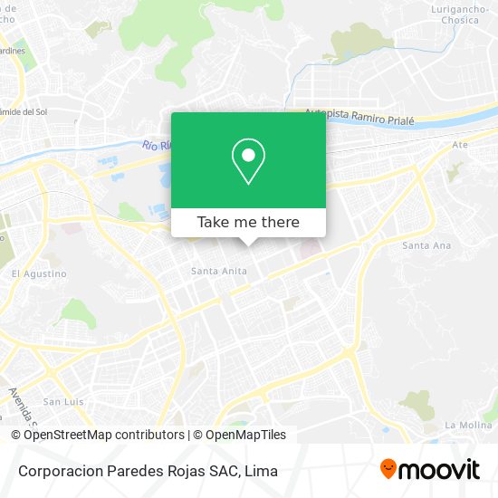 Corporacion Paredes Rojas SAC map