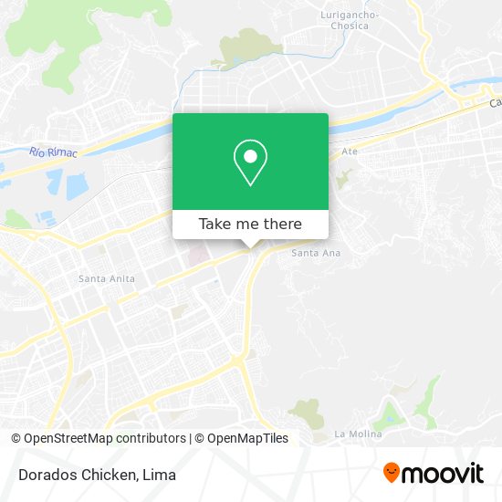 Dorados Chicken map