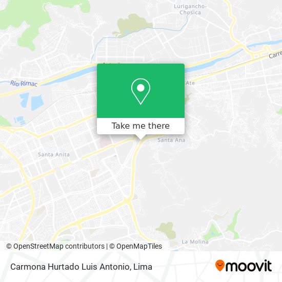 Carmona Hurtado Luis Antonio map