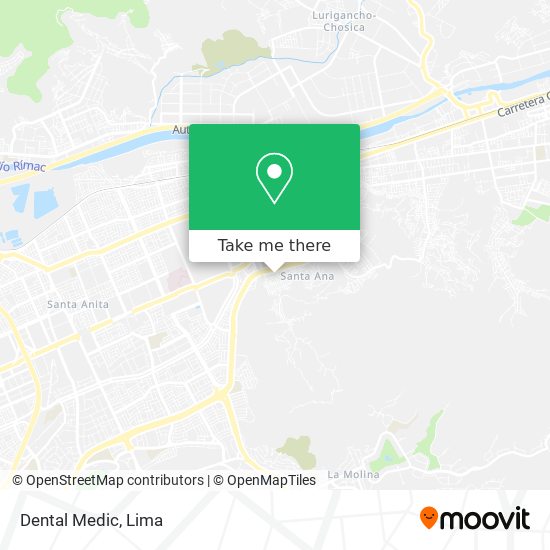 Mapa de Dental Medic