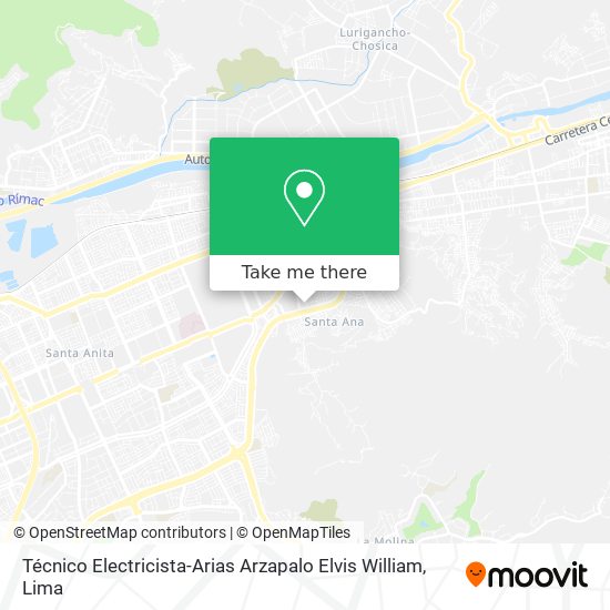 Técnico Electricista-Arias Arzapalo Elvis William map