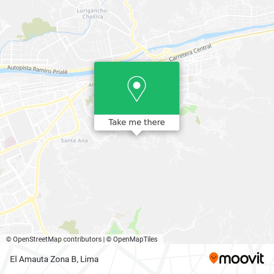 El Amauta Zona B map