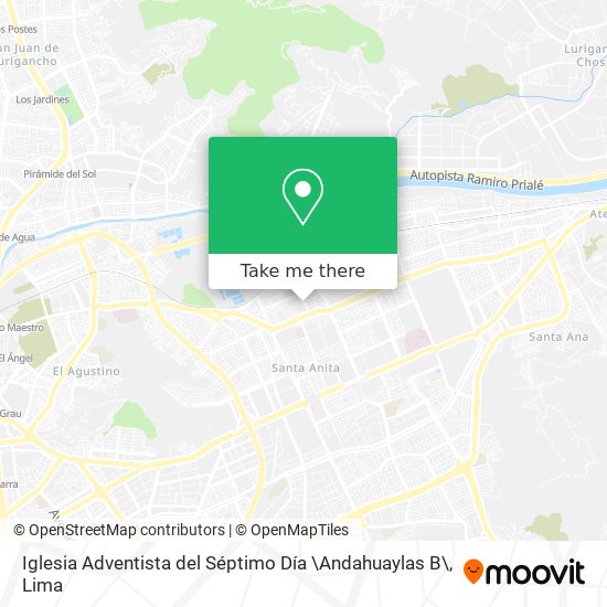 Iglesia Adventista del Séptimo Día \Andahuaylas B\ map