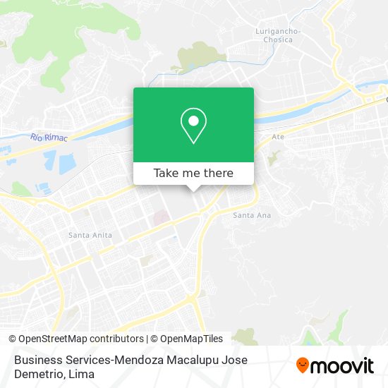 Mapa de Business Services-Mendoza Macalupu Jose Demetrio