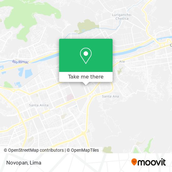 Novopan map