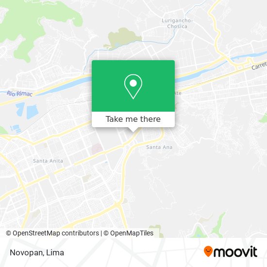 Novopan map