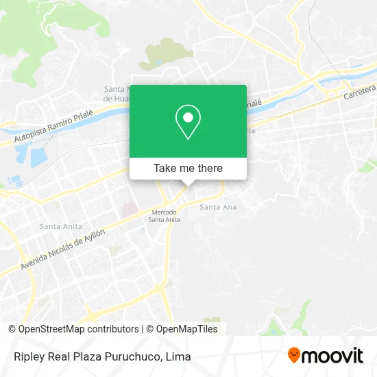 Ripley Real Plaza Puruchuco map