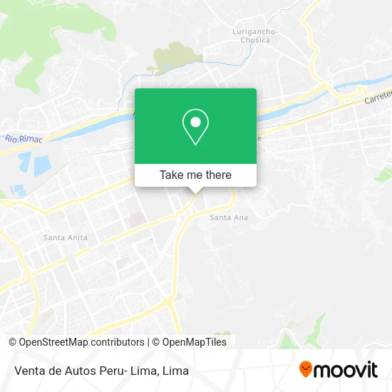 Mapa de Venta de Autos Peru- Lima
