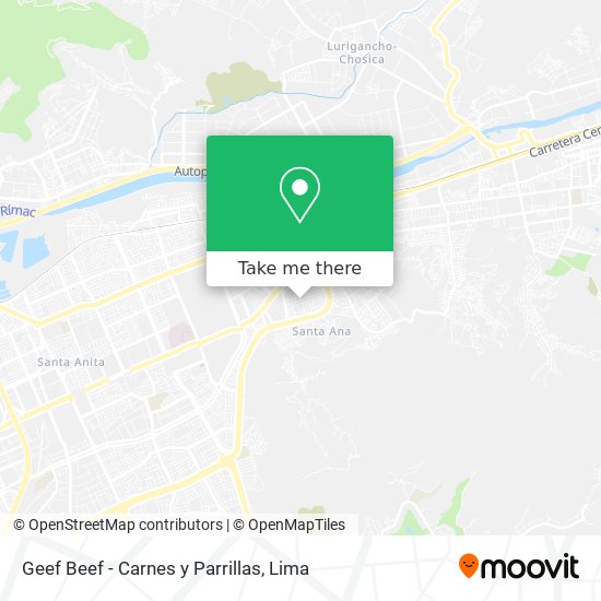 Geef Beef - Carnes y Parrillas map