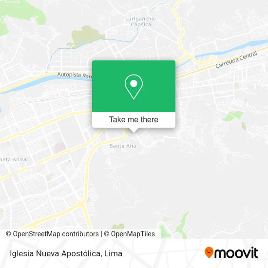 Mapa de Iglesia Nueva Apostólica