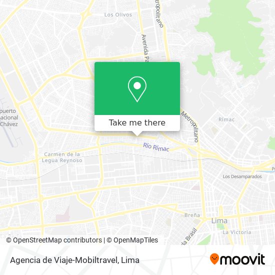 Agencia de Viaje-Mobiltravel map