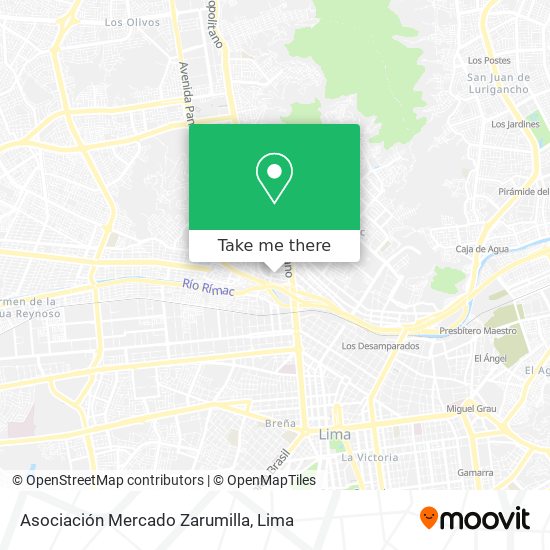 Mapa de Asociación Mercado Zarumilla