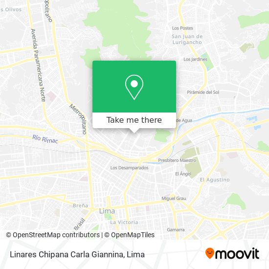 Linares Chipana Carla Giannina map