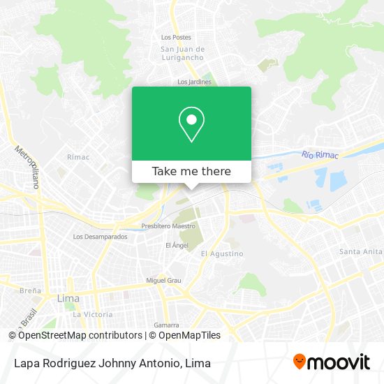 Lapa Rodriguez Johnny Antonio map