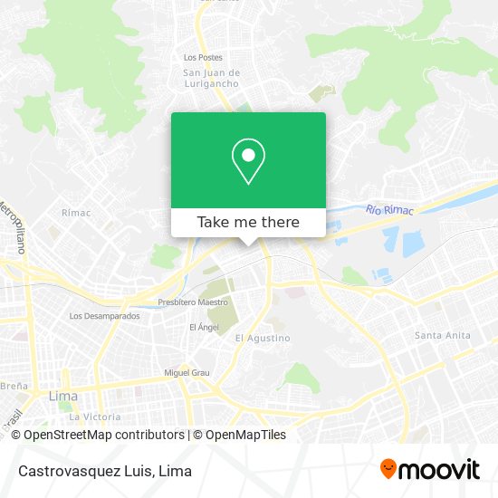 Mapa de Castrovasquez Luis