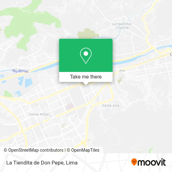 Mapa de La Tiendita de Don Pepe