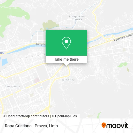Mapa de Ropa Cristiana - Pravva
