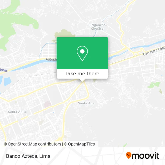 Banco Azteca map