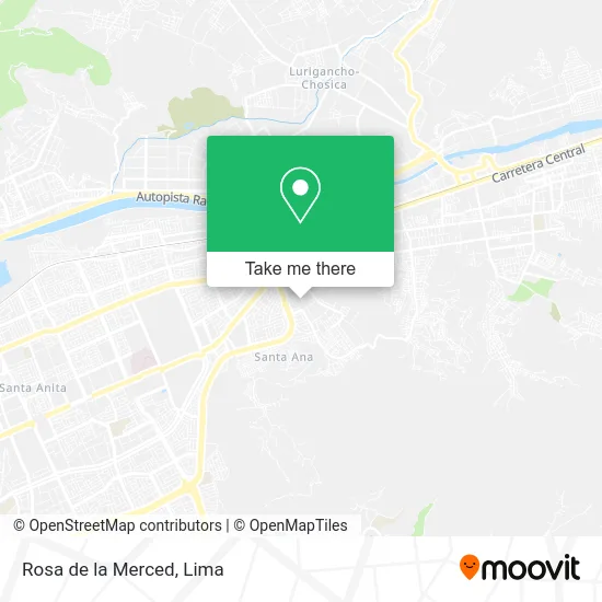 Rosa de la Merced map