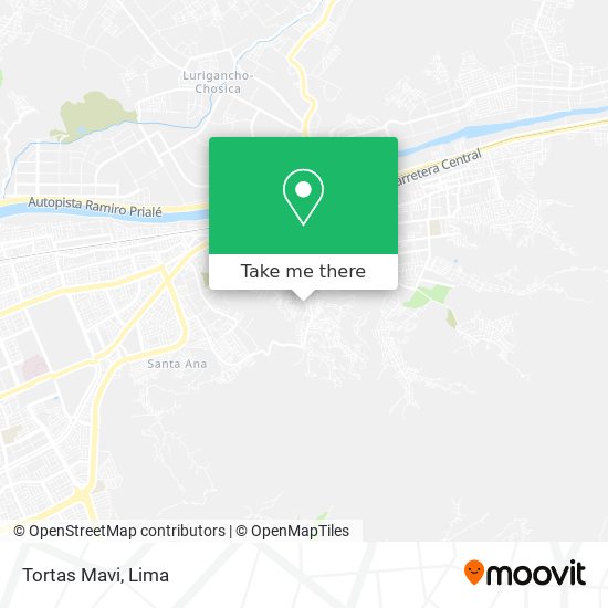 Tortas Mavi map