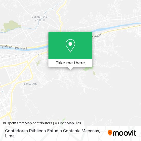 Mapa de Contadores Públicos-Estudio Contable Mecenas