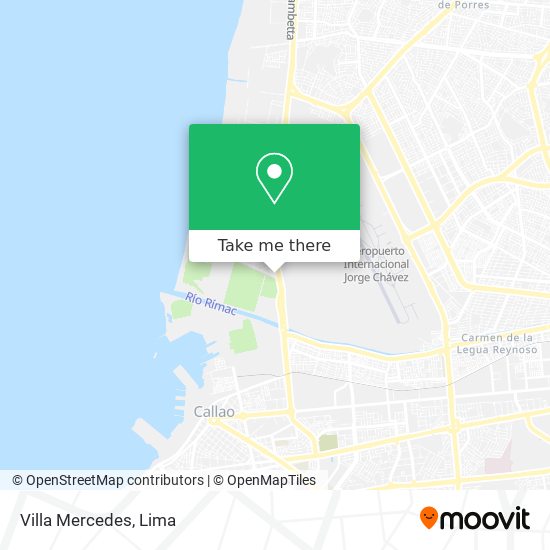 Villa Mercedes map