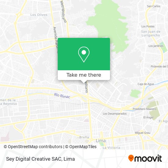 Mapa de Sey Digital Creative SAC