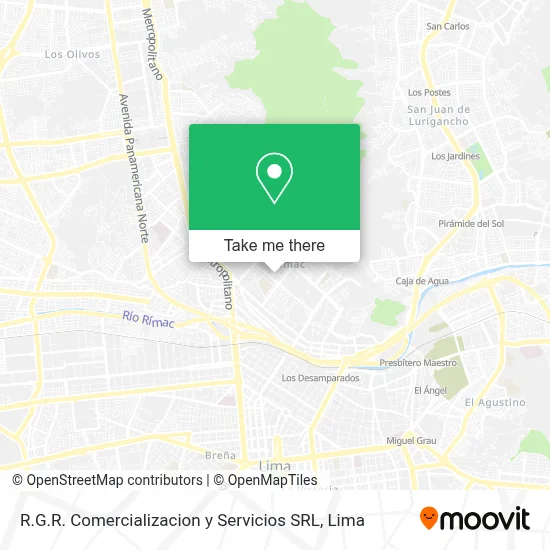 R.G.R. Comercializacion y Servicios SRL map
