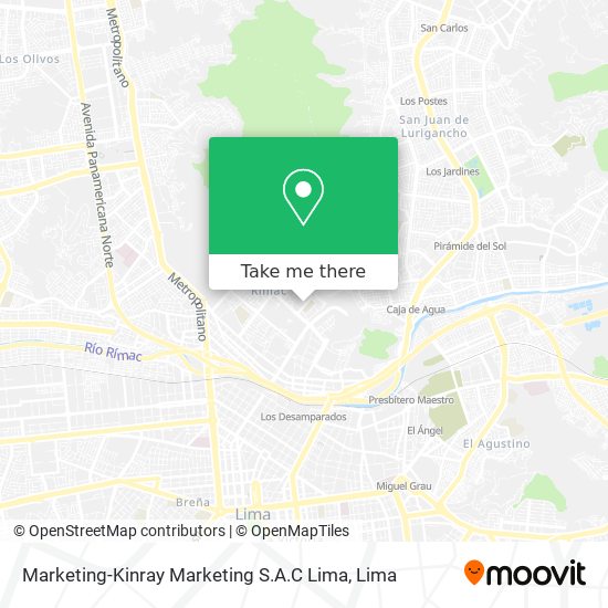 Mapa de Marketing-Kinray Marketing S.A.C Lima