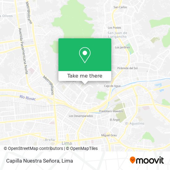 Mapa de Capilla Nuestra Señora