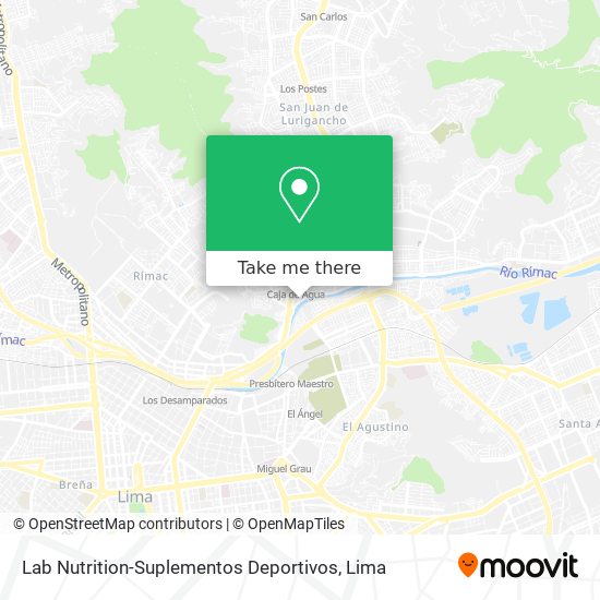 Mapa de Lab Nutrition-Suplementos Deportivos